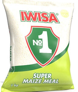Iwisa No.1 Super Maize Meal 1kg – Premium White Cornmeal Flour for Pap, Ugali, Sadza & Porridge – Authentic African Maize Meal, Non-GMO, Fine Texture, Traditional Staple Food