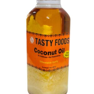 Tasty Foods Coconut Oil - 100% Natural and Pure (16oz)