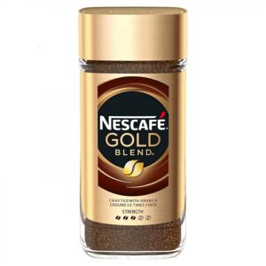 Nescafé Gold Blend Instant Coffee | Premium Arabica Soluble Coffee Smooth Rich Aroma Glass Jar