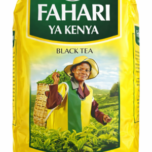 Ketepa Fahari Ya Kenya Black Tea 500g (17.64oz) – Premium Kenyan Loose Leaf Black Tea, Strong Bold Flavor, High Altitude African Tea, Rich Aroma Breakfast Tea, Natural Caffeine Energy Tea for Milk Tea, Chai, Iced Tea & Daily Brewing