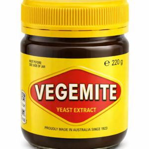 Vegemite Yeast Extract Spread 220g (7.7 oz) | Authentic Australian Savory Spread | Rich in B Vitamins | Iconic Umami Flavor | Breakfast Toast Spread | Sandwiches, Crackers & Cooking Ingredient | Imported from Australia