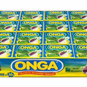 ONGA Pondu Seasoning Cubes Bulk Pack – Authentic African Vegetable & Spinach Stew Flavor Enhancer – Traditional Congolese Pondu, Cassava Leaf, Spinach & Greens Seasoning – Rich Savory Taste – Family & Restaurant Size (48 x 10 Cubes)