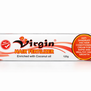 Virgin Hair Fertilizer with Coconut Oil 125g – Anti Dandruff Hair Conditioning Cream for Fast Hair Growth, Hair Fall Control, Scalp Nourishment, Dry & Damaged Hair Repair for Men & Women
