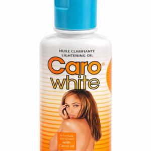 Caro White Lightening Oil with Carrot Oil 120ml – Brightening Body Oil for Dark Spots, Uneven Skin Tone, Hyperpigmentation – Moisturizing Clarifying Oil for Radiant, Smooth, Glowing Skin