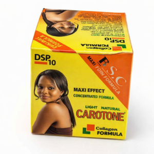 Carotone Light Natural Carotone Collagen Formula Cream DSP 10 – Maxi Effect Concentrated Formula – Skin Tone Care Cream for Face & Body – Smooth, Radiant, Even-Looking Skin