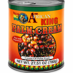 African King Palm Cream – Cream of Palm Fruit (27.51 oz / 780g) | Authentic West African Palm Nut Cream for Banga Soup, Palm Nut Soup, Egusi, Ofe Akwu, Ghanaian & Nigerian Traditional Dishes | Ready to Cook Canned Palm Fruit Extract