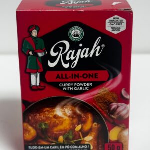 Rajah All-In-One Curry Powder with Garlic – 50g