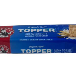 Bakers Topper Cream Biscuits – Vanilla Flavoured – Pack of 5 (125g Each)