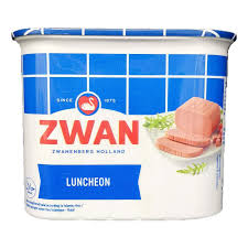 ZWAN Luncheon Meat Canned Cooked Meat Loaf, Premium Luncheon Meat, Ready to Eat Canned Meat, Sliced Sandwich Meat, Protein Rich Shelf Stable Food, Easy Meal Prep, Breakfast Lunch Dinner Meat, Imported Luncheon Meat Can
