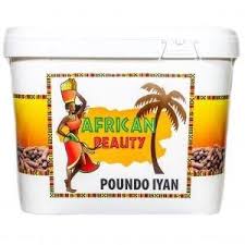 African Beauty Poundo Iyan – Premium Instant Pounded Yam Flour for Authentic Nigerian Fufu & Swallow – Smooth Stretchy Texture, Easy to Prepare Yam Flour, Traditional African Food Staple for Egusi, Ogbono, Okra, Vegetable Soup