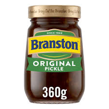 Branston Original Pickle 360g – Authentic British Sweet & Tangy Vegetable Pickle Relish – Classic UK Condiment for Cheese, Sandwiches, Burgers, Cold Meats & Ploughman’s Lunch