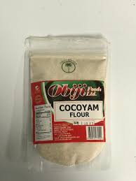 Obiji Cocoyam Flour 100% Pure Natural Cocoyam Powder | Premium African Cocoyam Flour for Fufu, Soup Thickener, Swallow, Gluten Free Alternative Flour | Nigerian Igbo Cocoyam Flour, No Preservatives, Non GMO