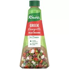 Knorr Greek Vinaigrette Salad Dressing, Authentic Mediterranean Flavor with Olive Oil & Herbs, Ready to Use Salad Dressing for Greek Salad, Pasta Salad, Marinade & Vegetables, Bold Tangy Taste, Restaurant Style Dressing