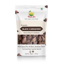 Black Cardamom Whole Pods (Large Size) – Premium Aromatic Smoky Black Cardamom Spice – Bold Flavor for Biryani, Garam Masala, Curries, Tea & Cooking – 100% Natural, Fresh, Non-GMO, No Preservatives