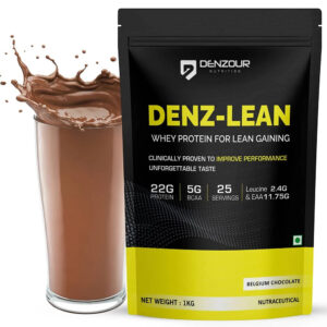 LSEN Whey Protein Powder for Lean Muscle Gain & Fat Loss, High Protein Supplement with BCAA & EAA, Fast Absorbing Whey Protein for Men & Women, Supports Muscle Recovery, Strength & Performance, Chocolate Flavor, 12 oz (340g)