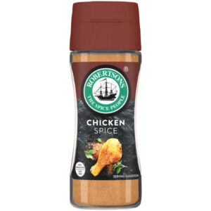 Chicken Spice Seasoning Glass Bottle 85g | Savory All Purpose Poultry Rub Blend for Roasting Grilling Frying Marinades Home Cooking Kitchen Pantry Staple