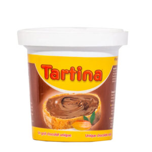 Tartina Chocolate Hazelnut Spread Small Jar | Creamy Cocoa Nut Paste for Bread Toast Breakfast Snacks Desserts Baking | Smooth Sweet Treat Pantry Favorite Family Use